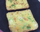 A picture of step 3 of Rawa / semolina toast.