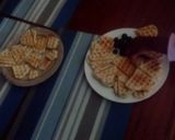 A picture of step 5 of Waffle Recipe.