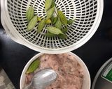 Hình bước làm 2 của món Khổ qua đèo nhồi thịt 😁(Khổ qua nhà trồng nhé)