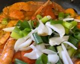 Foto langkah ke 6 dari resep Udang Kepiting saos Padang.