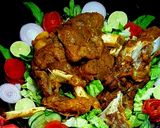 A picture of step 2 of Mutton leg roast.