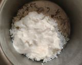A picture of step 1 of Leftover Rice pakoda.