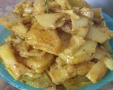 Foto del paso 4 de la receta Pasta con patatas a la cúrcuma