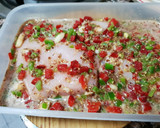 Foto del paso 5 de la receta: Pechuga de pollo asada con pimiento y mostaza