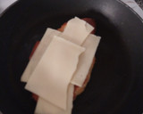 Foto del paso 19 de la receta: Croissant (v4) relleno de jamón serrano y queso fundido