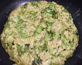 Foto del paso 7 de la receta: Tortilla de Lechuga 🥬 apto vegano!