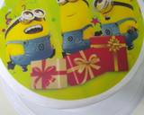 Kek Span Vanila Coklat