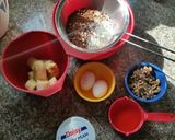 A picture of step 1 of Chocolate, Walnut Banana Bread.