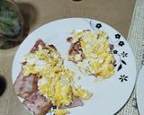 Foto del paso 5 de la receta: Brunch delicioso con tostada, palta, huevo y panceta