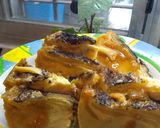 Foto del paso 9 de la receta: Budín de pan y manzanas en microondas