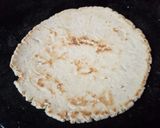 A picture of step 4 of Dry fruit paratha.