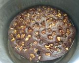 A picture of step 7 of Steamed Walnut Brownie From Buiscuits.