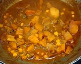 A picture of step 5 of Pumpkin and Chickpea Curry (with Mustard Spices).