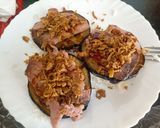 Foto del paso 4 de la receta: Atún sobre berenjena y arroz