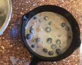 A picture of step 4 of Blueberry Lemon Crumble Skillet.