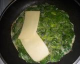 Foto del paso 3 de la receta: Omelette de espinaca con puré de calabaza