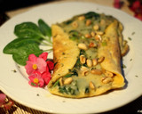 Foto del paso 5 de la receta Keto-Omelette de Espinacas y Emmental