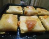 A picture of step 10 of Chicken cheese crêpes.