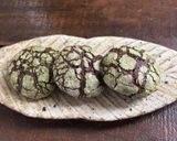 Foto del paso 10 de la receta: Galletas craqueladas de chocolate y Té Matcha