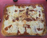 A picture of step 10 of Keto Lasagna.