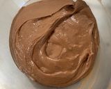 Foto langkah ke 7 dari resep Double chocolate cheese cake (tanpa gelatin).