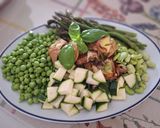 Foto del passaggio 1 della ricetta Lasagna Primavera con Verdure e Provola Affumicata