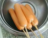 รูปขั้นตอนการทำที่ 2 ของ Corn dog