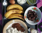 Foto langkah ke 1 dari resep Chocolate banana bread.