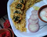 চিকেন রুলাড বিরিয়ানি রেসিপি ধাপ - 8 ছবি