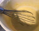 Une image de l'étape 5 de Gâteau aux pêches de vigne,yaourt et vanille.