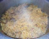 A picture of step 7 of Beef pulao.