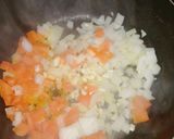 Foto del paso 1 de la receta: Salsa de prietas a la Jose con papitas cocidas y más ♥️