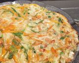 Foto langkah ke 4 dari resep Pancake Sayur korea dengan bahan lokal.