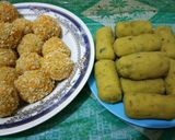 Foto langkah ke 8 dari resep Timus Coklat Nugget (Ubi Jalar).