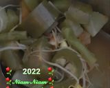 Foto langkah ke 3 dari resep 98. SAYUR ASEM DESA (BUNCIS, TERONG, TAOGE, LABU SIAM).