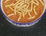 A picture of step 5 of Sev Tamatar Nu Shak (Kathiyawadi Sabzi).