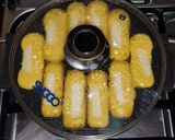 Foto langkah ke 4 dari resep Pukis Pisang Labu Kuning.