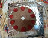 Chocolate and coffee cake#jikonichallenge recipe step 5 photo