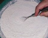 A picture of step 2 of Donuts dough.