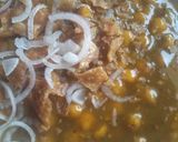 A picture of step 3 of Khatiyawari Cholay.