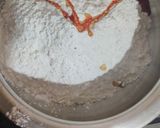 A picture of step 1 of Instant Jaggery Jalebi.