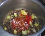 A picture of step 5 of Sindhi biryani.