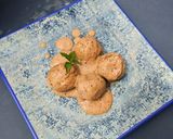 Foto del paso 7 de la receta: Albóndigas de calabacín al horno con salsa de almendras