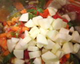 Foto del paso 3 de la receta: Puré de verduras y fiambre de pavo al pimentón