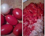 Foto del paso 1 de la receta: Huevos con tomate y Amor