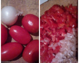 Foto del paso 1 de la receta: Huevos con tomate y Amor