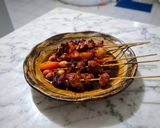 印尼醬油羊肉沙嗲 (Sate kambing bumbu kecap)的食譜步驟5照片