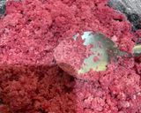 A picture of step 3 of Beetroot Mani Kozhakkattai.