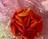 Foto langkah ke 3 dari resep Ikan Asin Asam Pedas.