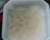 Hình bước làm 1 của món Chè đác nước cốt dừa